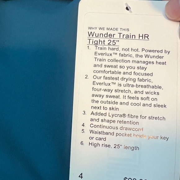 New Lululemon Leggings - Picture 7 of 7